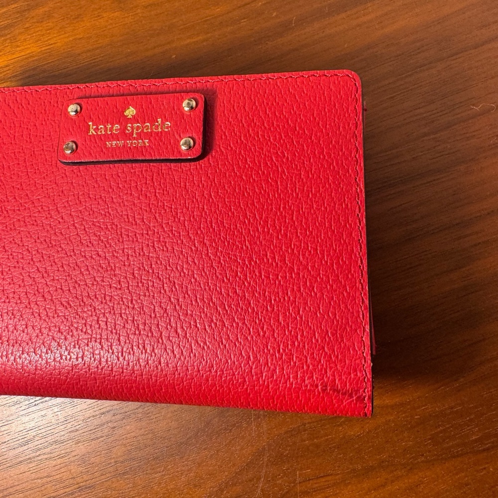 Kate Spade Tellie Grove Street Wallet in Redcarpet - Picture 3 of 8